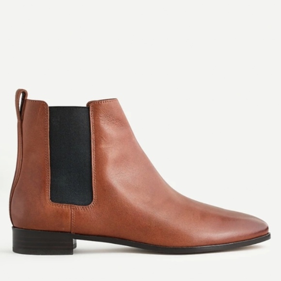 J.Crew Pull-on Leather Chelsea Boots New Size 5.5 NEW - Picture 2 of 5